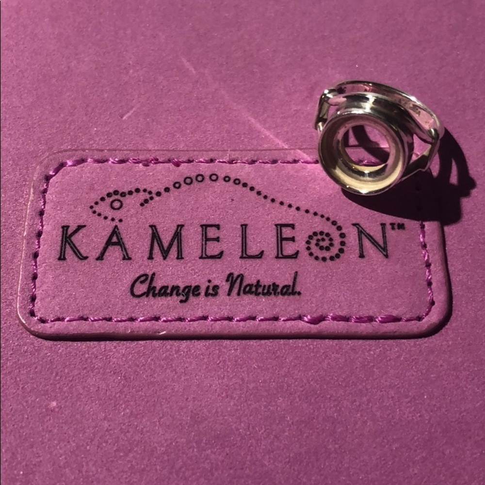 Kameleon ~ Sterling Silver ~JewelPop ~ Ring ~